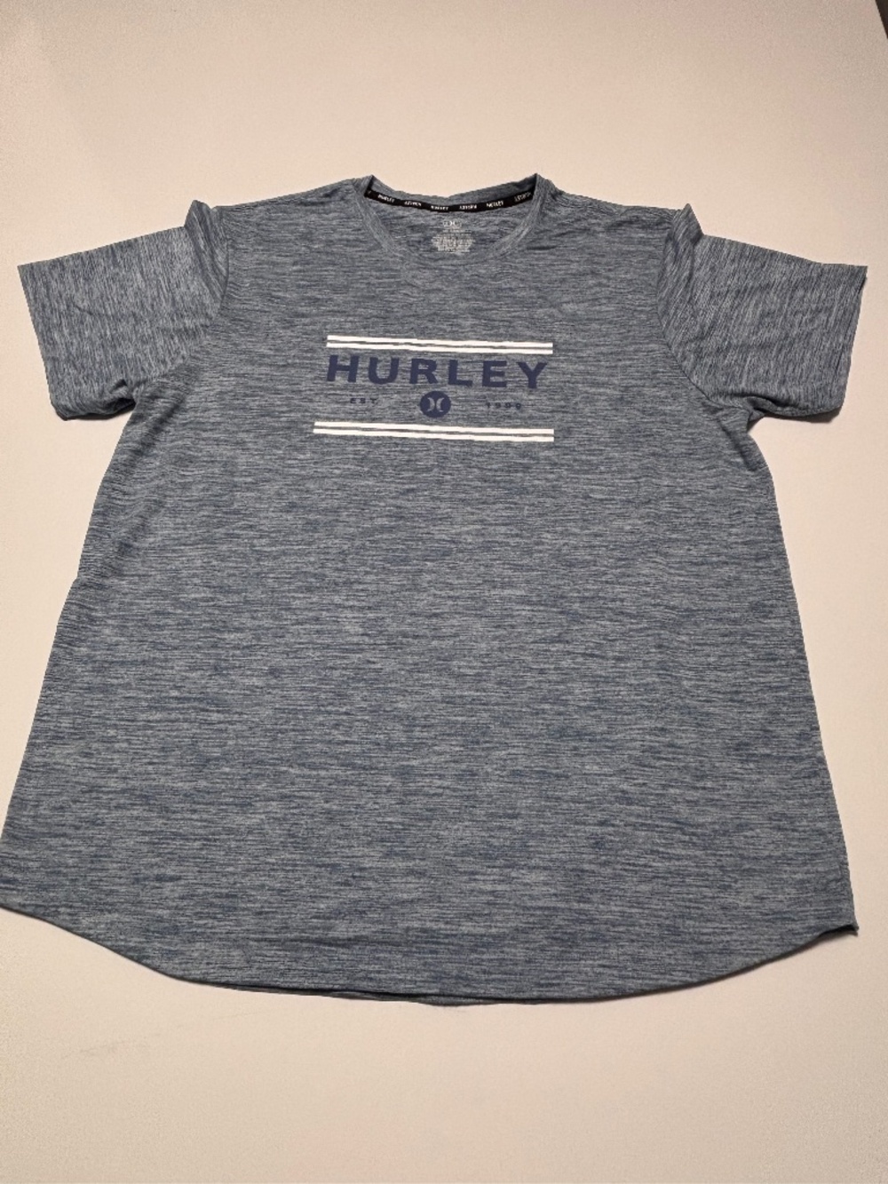 Mens Hurley Blue Hybrid Shirt Size XXL